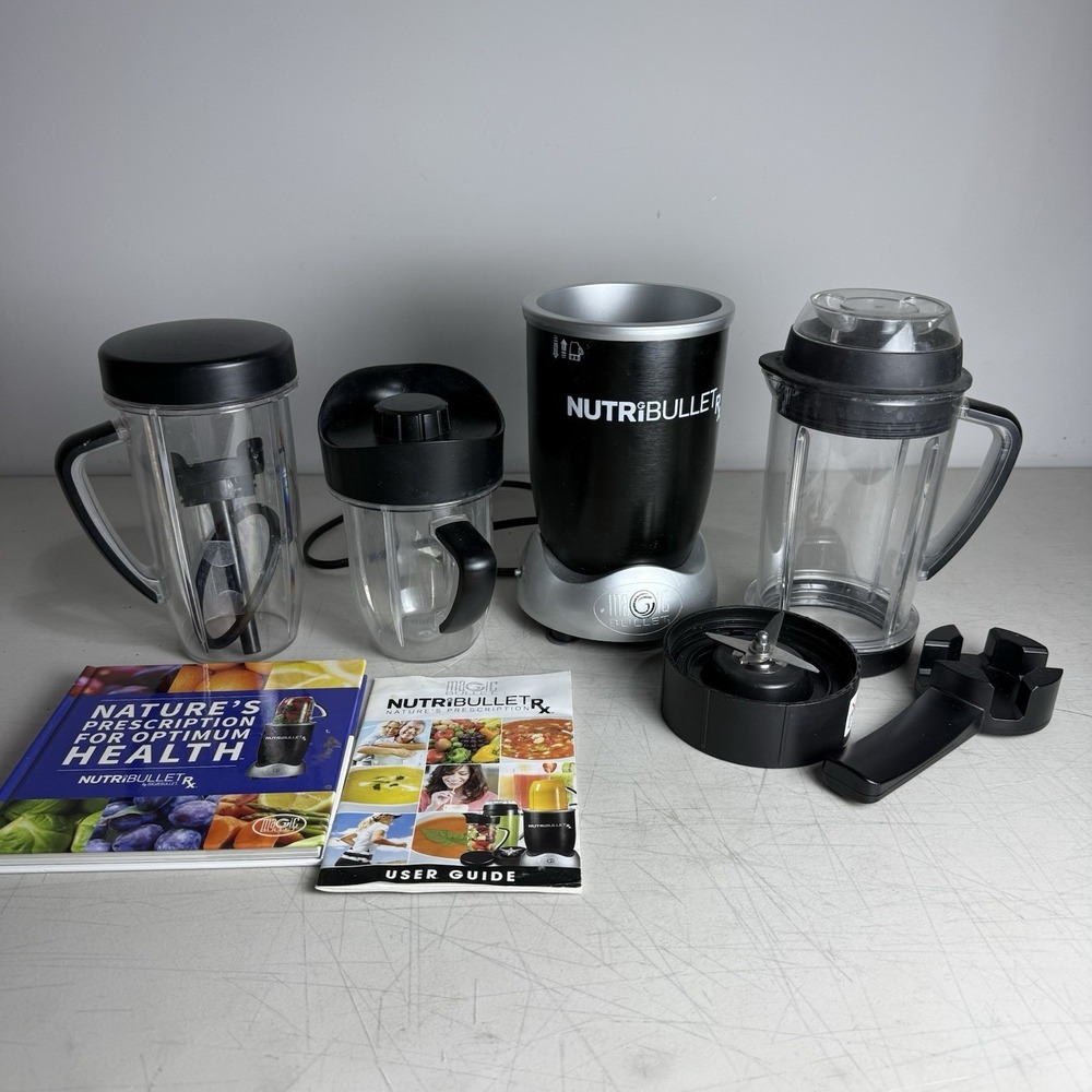 NutriBullet RX Blender 1700 Watts NB-301 w/Accessories - Superfood Nutrition
